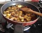 A picture of step 3 of Amla murabba.