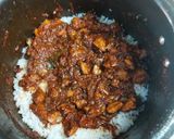 A picture of step 4 of Chicken egg biryani.