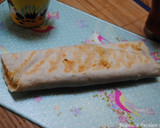A picture of step 8 of Mashed dates and cheddar cheese wrapped in bread.