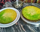 A picture of step 3 of Marble cake.