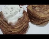 Foto langkah ke 5 dari resep Breakfast pan cake sehat takaran sendok cuma 3 menit DONE!!.
