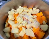 Une image de l'étape 6 de Purée de pommes de terre et courge butternut au parmesan.
