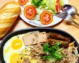 Hình bước làm 3 của món Bò Né Thập Cẩm