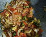 A picture of step 5 of Paneer Bhurji.