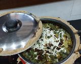 A picture of step 6 of Hyderabadi Biryani.