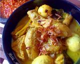 Foto langkah ke 3 dari resep Opor Ayam Telor Tahu No MSG.