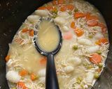 A picture of step 5 of Slow Cooked Chicken and Gnocchi Dumplings.