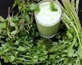 ગ્રીન મસાલા છાશ (Green Masla Chaas Recipe In Gujarati) રેસીપી સ્ટેપ2ફોટો