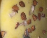 A picture of step 8 of Fruit custard.