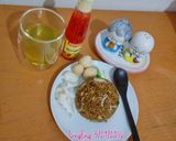 Foto langkah ke 3 dari resep Nasi goreng tauge.