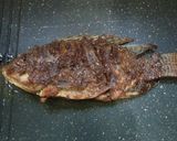 Foto langkah ke 9 dari resep Nila Bakar Bumbu Kecap.