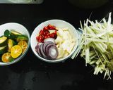 Hình bước làm 3 của món Chân gà ngâm sả tắc
