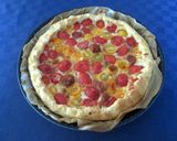 A picture of step 4 of Savory Cherry Tomato Tart.