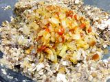 Hamburguesas de garbanzos triturados y lentejas
