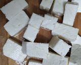 A picture of step 2 of Paneer 65.