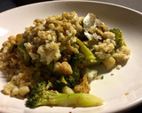 Foto del paso 3 de la receta: Arroz integral con verduras al horno
