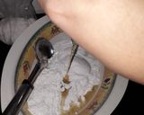 A picture of step 3 of Truffle- rice flour.