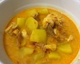 Foto langkah ke 3 dari resep Kari/gulai kentang udang simple.