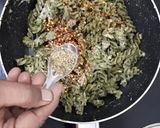A picture of step 6 of Mint Mayonnaise Pasta.