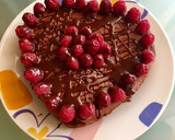 Foto del paso 6 de la receta: Brownie con frambuesas ❤️