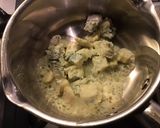 Une image de l'étape 6 de Moules de bouchot au gorgonzola et vin blanc.