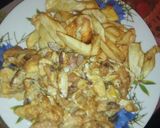 A picture of step 5 of Fried potatoes nd egg.