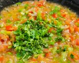 A picture of step 2 of Paneer Cheese Ghotala.