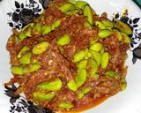 Foto langkah ke 5 dari resep Sambal goreng teri kering dan pete.