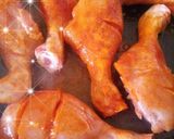 A picture of step 1 of Chicken Tikka masla Drumsticks.