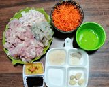 Foto langkah ke 1 dari resep Siomay Dimsum Ayam Gurih dan Kenyal.