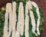 Foto del paso 3 de la receta: Omelette de zanahoria espinaca y muzarella