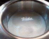 A picture of step 1 of Chocolate Walnut Hot Milk.