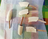 Foto del paso 2 de la receta: Chupachups de bananas