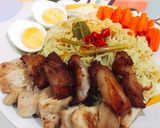 รูปขั้นตอนการทำที่ 6 ของ บะหมี่ต้มยำน้ำใสสูตร(เกือบ)ผอมแล้วเชียว!