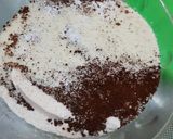 A picture of step 1 of Coffee cake with dalgona cream.