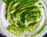 A picture of step 2 of Carrot cheese pomegranate roll dosa.