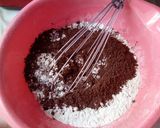 A picture of step 3 of Chocolate coconut cake #coastal coconut dish challenge.