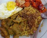 Foto langkah ke 9 dari resep Nasi briyani ayam lezaatt dg magic com.