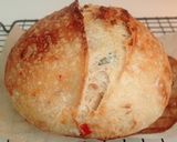 Foto langkah ke 24 dari resep Sambal Tempe Kemangi Sourdough Bread (Open Bake Method).
