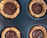 รูปขั้นตอนการทำที่ 5 ของ Brownie Oat Cookies Cup🧁🍫🍪