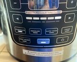 A picture of step 1 of Instant Pot Chicken Macaroni Sopas.