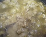 Gambar langkah 10 resipi Rendang Ayam Salai.