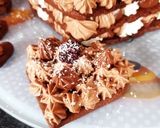 Une image de l'étape 10 de Gâteau croquant coeur chocolat saint Valentin #cuisineravecamour.