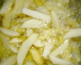 A picture of step 1 of Sultan chips.