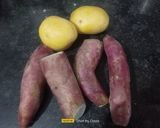 A picture of step 1 of Falhari Sweet Potato And Potato Sabji.