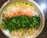 Mixed Vegetables Makki Paranthas recipe step 2 photo