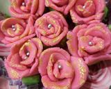 A picture of step 5 of Golden Rose sweet.