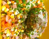 Hình bước làm 3 của món Há Cảo ngũ sắc yummy yummy