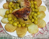 صورة لخطوة 3 من وصفة زيتون بالبطاطا والدجاج