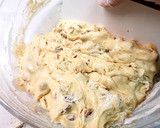 Foto del paso 2 de la receta: Biscotti de pistacho, arándanos, avellanas y papaya